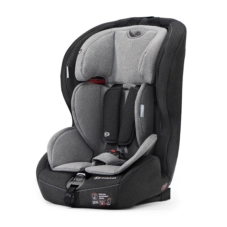 Kinderkraft auto sediste safety-FIX ISOFIX BLACK/GREY mali ali online prodavnica online prodaja internet kupovina
