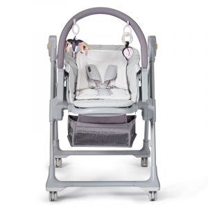 Kinderkraft STOLICA ZA HRANJENJE lastree grey - Slika 3