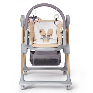 Kinderkraft STOLICA ZA HRANJENJE lastree wood - Slika 3