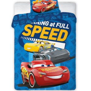 Posteljina za bebe Cars 100x135+40x60cm - 5907750554447