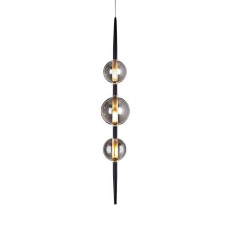 LUNA 154 visilica G9 WITHOUT BULB SMOKE GLASS BB Link mali ali online prodavnica online prodaja internet kupovina