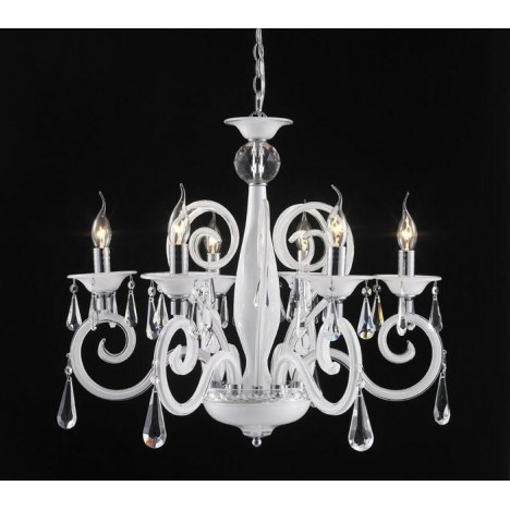 VESTA 122 luster D1436-6 6xE14 WHITE BB Link mali ali online prodavnica online prodaja internet kupovina