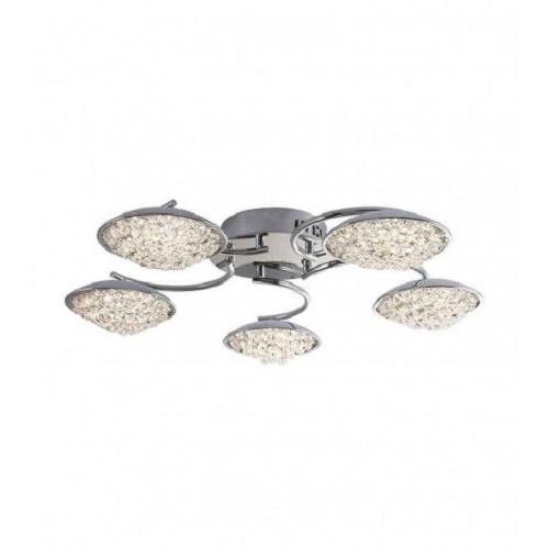 VESTA 269 plafonska svetiljka LED 36W 4000K HROM/KRISTAL mali ali online prodavnica online prodaja internet kupovina