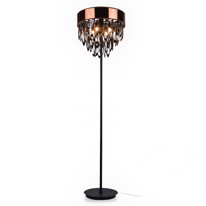 VESTA 252 podna lampa DE PE PAINT-PRETO/COBRE 4xG9 COOPER/BL mali ali online prodavnica online prodaja internet kupovina