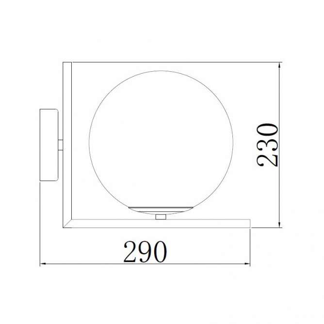 VESTA 311 zidna lampa 1xE27 BRASS BB Link mali ali online prodavnica online prodaja internet kupovina