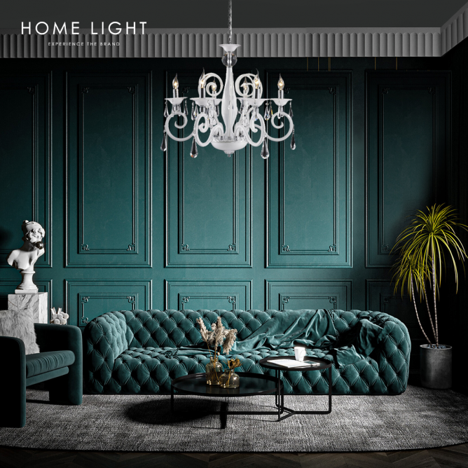 VESTA 122 luster D1436-6 6xE14 WHITE BB Link mali ali online prodavnica online prodaja internet kupovina