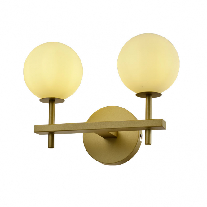 VESTA 431 zidna lampa 2XG9 MESING/ZLATO mali ali online prodavnica online prodaja internet kupovina