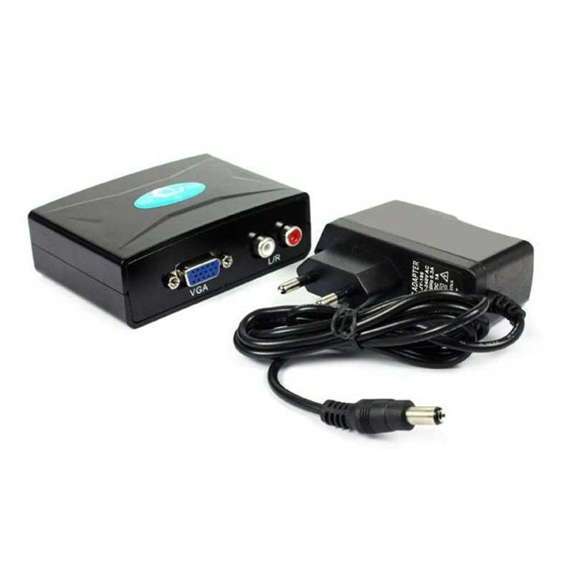 Adapter Box VGA na HDMI JWD-H1