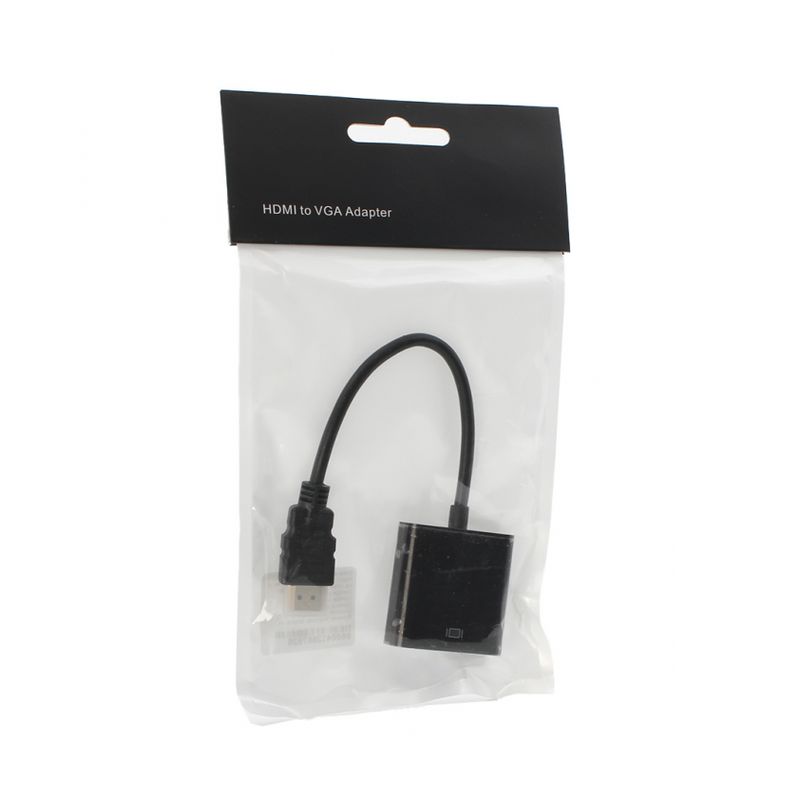 Adapter HDMI M na VGA Z crni JWD-HDMI7