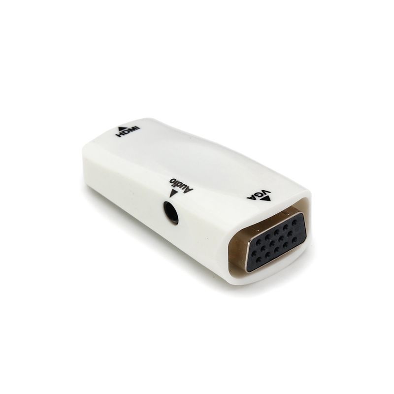 Adapter HDMI-VGA (sa audiom) JWD-HV12 bela