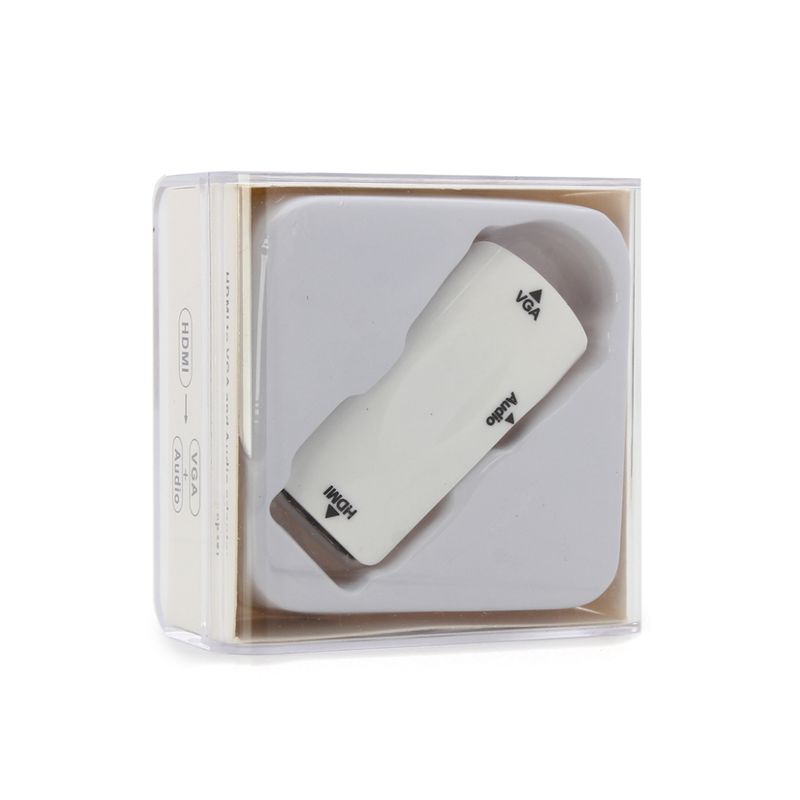 Adapter HDMI-VGA (sa audiom) JWD-HV12 bela