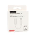 Adapter iPhone lightning na 3.5mm za slusalice beli - Slika 2