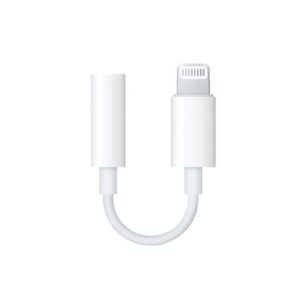 Adapter iPhone lightning na 3.5mm za slusalice beli