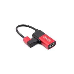 Adapter Joyroom za slusalice i punjenje iPhone lightning crveni