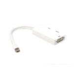 Adapter kabl za Apple mini DP na HDMI VGA DVI beli - Slika 2