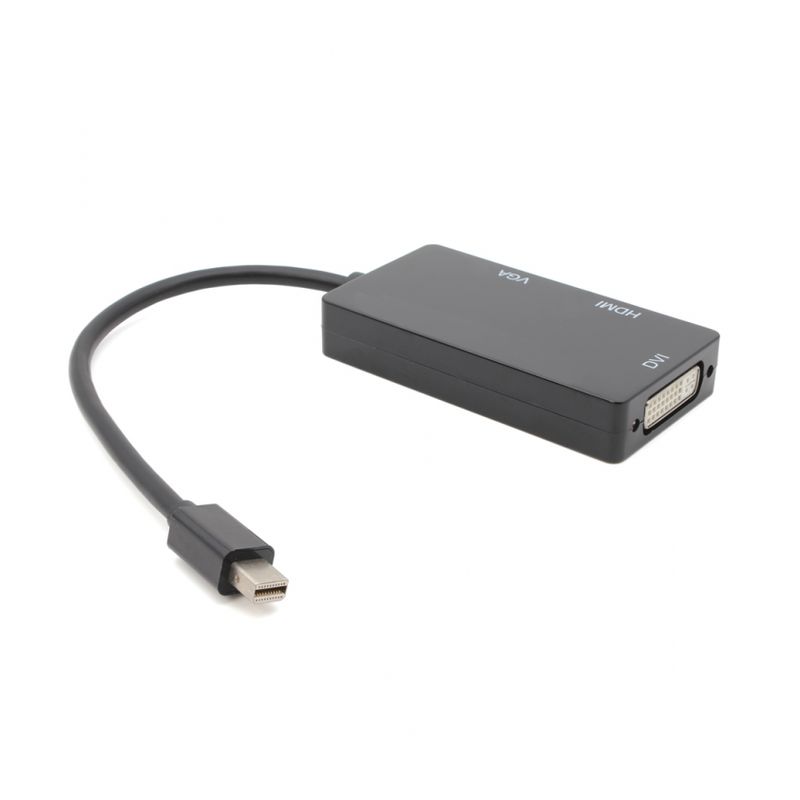 Adapter kabl za Apple mini DP na HDMI VGA DVI crni