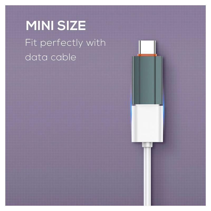 Adapter LDNIO LC140 USB na Type C sivi