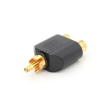 Adapter RCA M na 2RCA Z HWD-AD34
