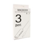 Adapter Type C na 3 USB 3.0 + RJ45 Gb JWD-T5 srebrni - Slika 5
