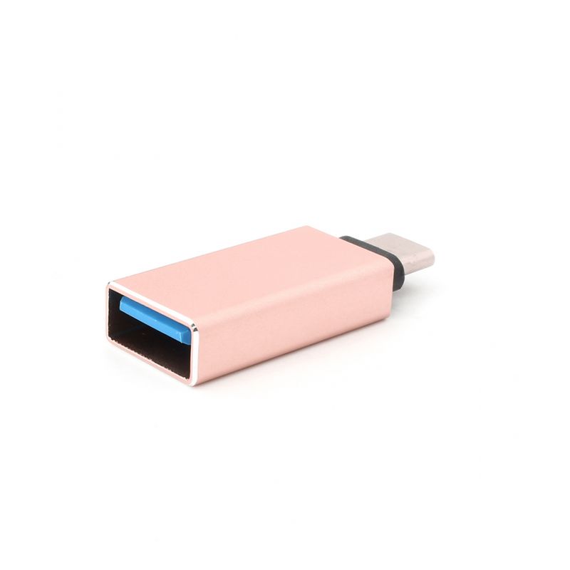 Adapter USB 3.0 Z na TYPE C M JWD-AD76 roze