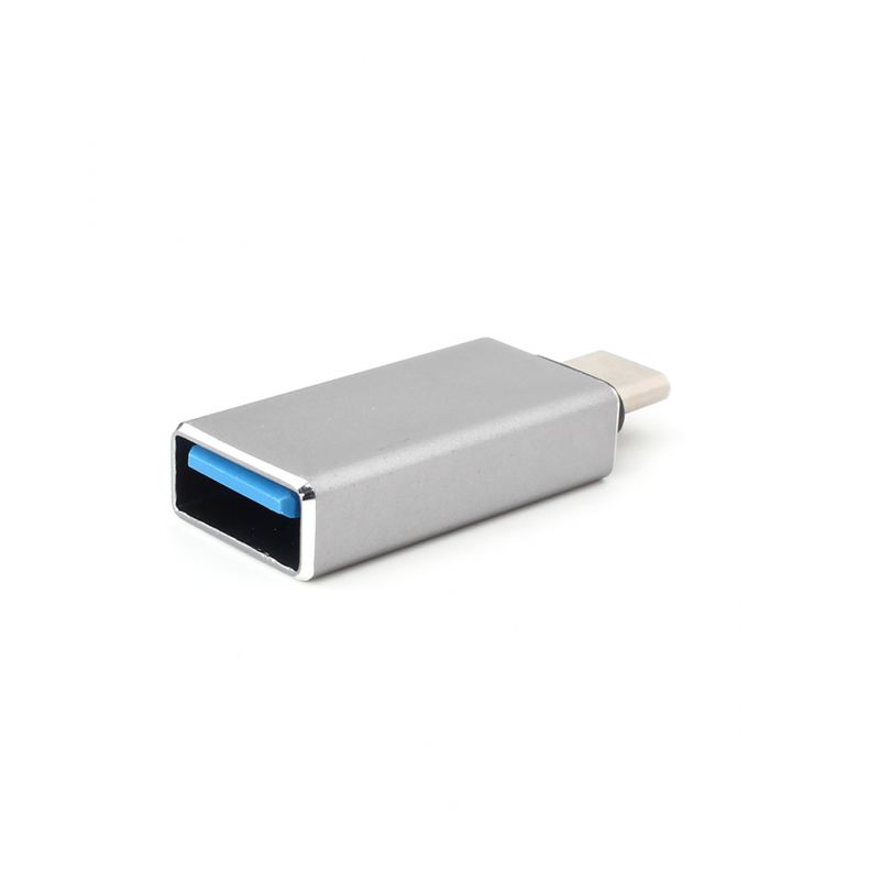 Adapter USB 3.0 Z na TYPE C M JWD-AD76 sivi