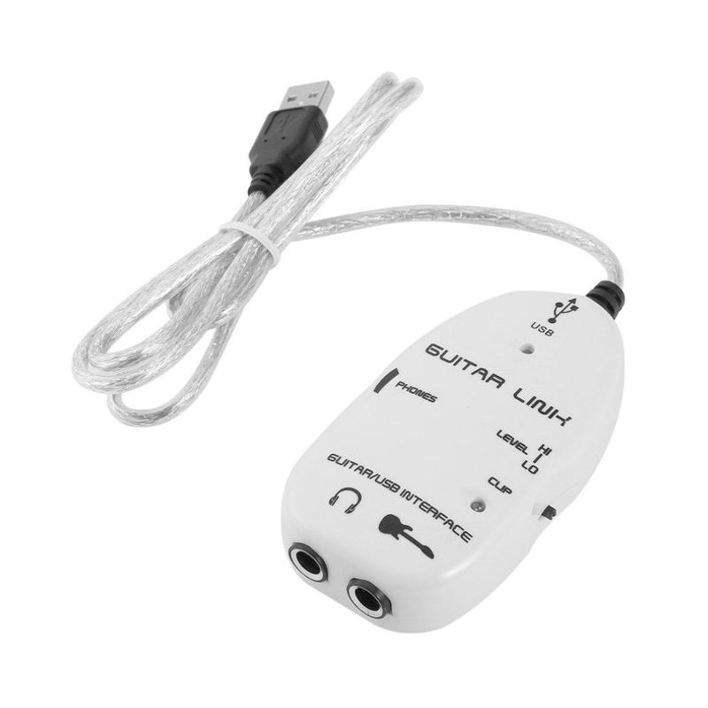 Adapter USB PC interfejs za gitaru Guitar link JWD-U81 beli