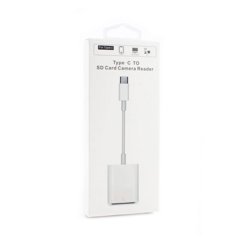 Adapter USB Type C na SD Card Camera Reader