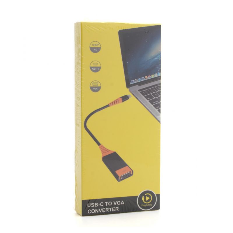 Adapter USB Type C na VGA konverter