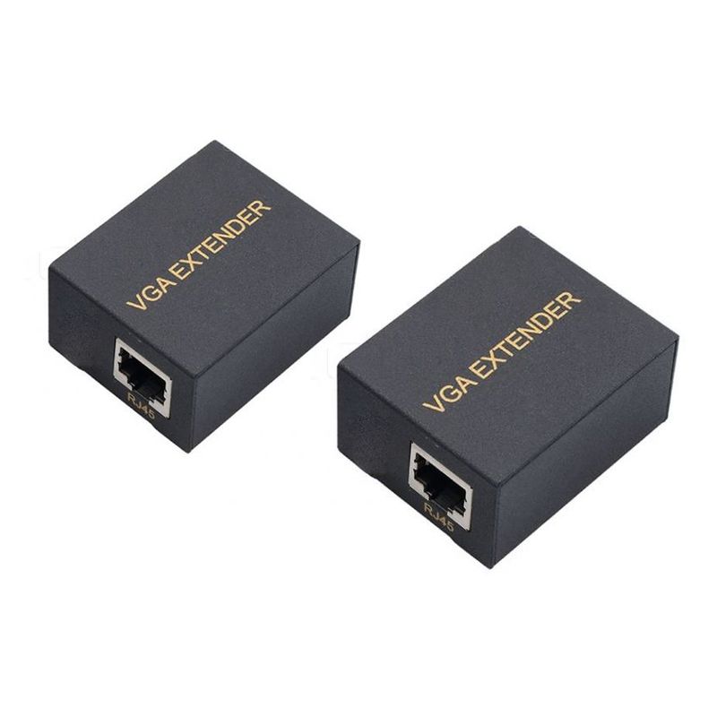 Adapter VGA na RJ45 Signal extender JWD-SP05 60m