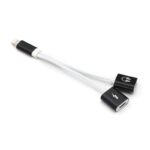 Adapter za slusalice i punjenje IP-14 iPhone lightning crni - Slika 2