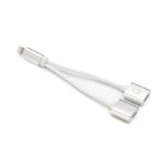 Adapter za slusalice i punjenje IP-14 iPhone lightning srebrni - Slika 2