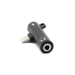 Adapter za slusalice i punjenje iP-15 iPhone lightning crni - Slika 2