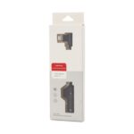 Adapter za slusalice i punjenje IP-16 iPhone lightning crni - Slika 2