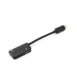 Adapter za slusalice i punjenje IP-5 iPhone lightning crni - Slika 2