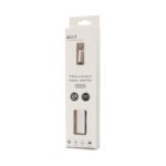 Adapter za slusalice i punjenje IP-5 iPhone lightning srebrni