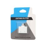Adapter za slusalice i punjenje W5 iPhone lightning beli - Slika 2