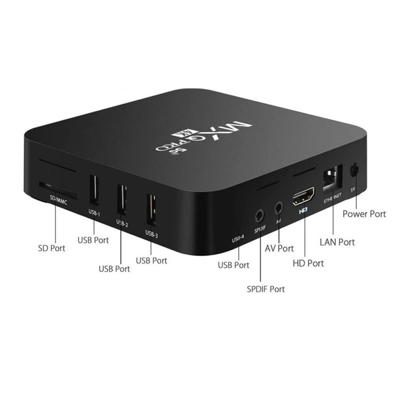Android Smart TV box MXQ PRO 5G