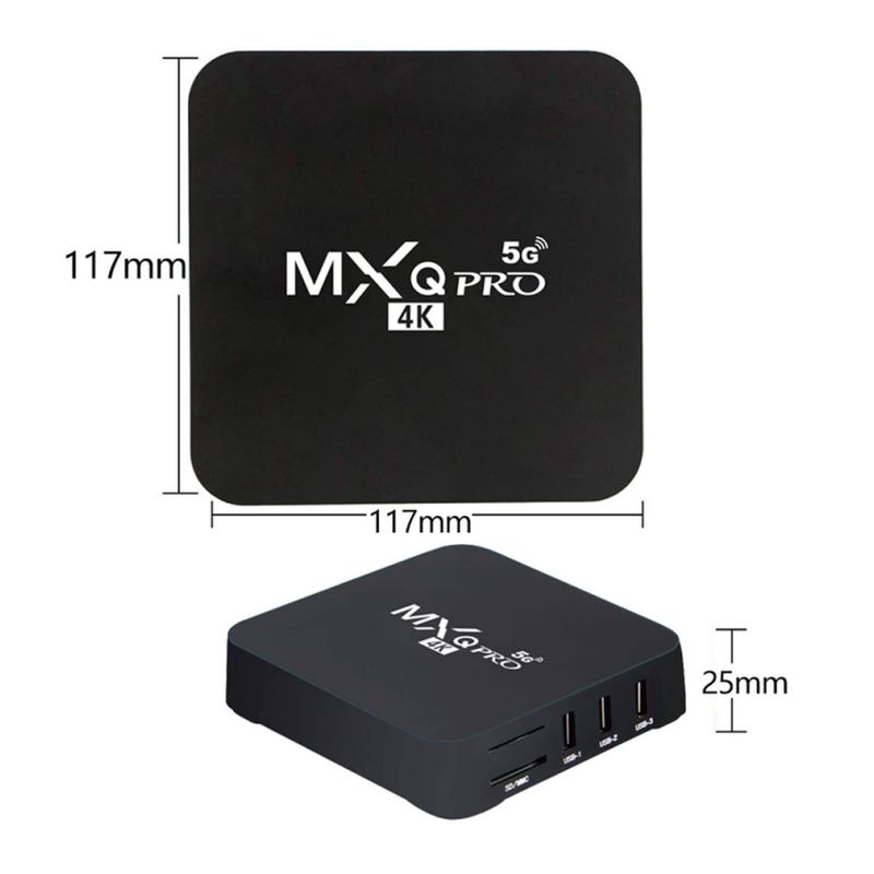 Android Smart TV box MXQ PRO 5G