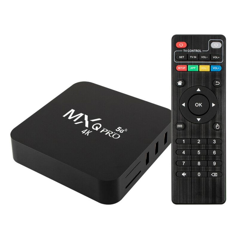 Android Smart TV box MXQ PRO 5G