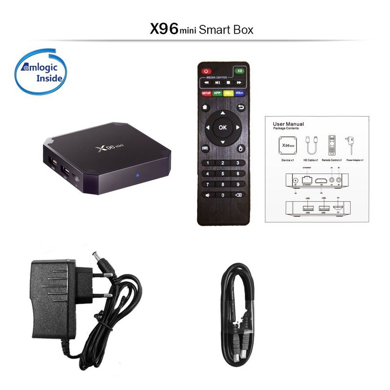 Android Smart TV box X96 mini (2GHz/16GB/2GB)