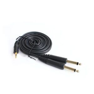Audio kabl 3.5mm stereo M na 2x6.35mm mono M 1.5m