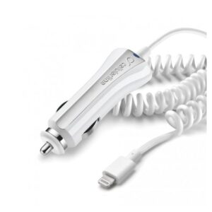Auto punjac Cellular Line za iPhone 5 beli tip 1