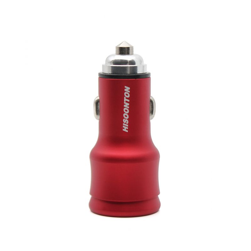 Auto punjac Hisoonton HST-177 dual USB 2.4A crveni