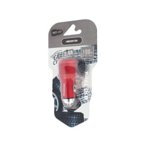 Auto punjac Hisoonton HST-177 dual USB 2.4A crveni