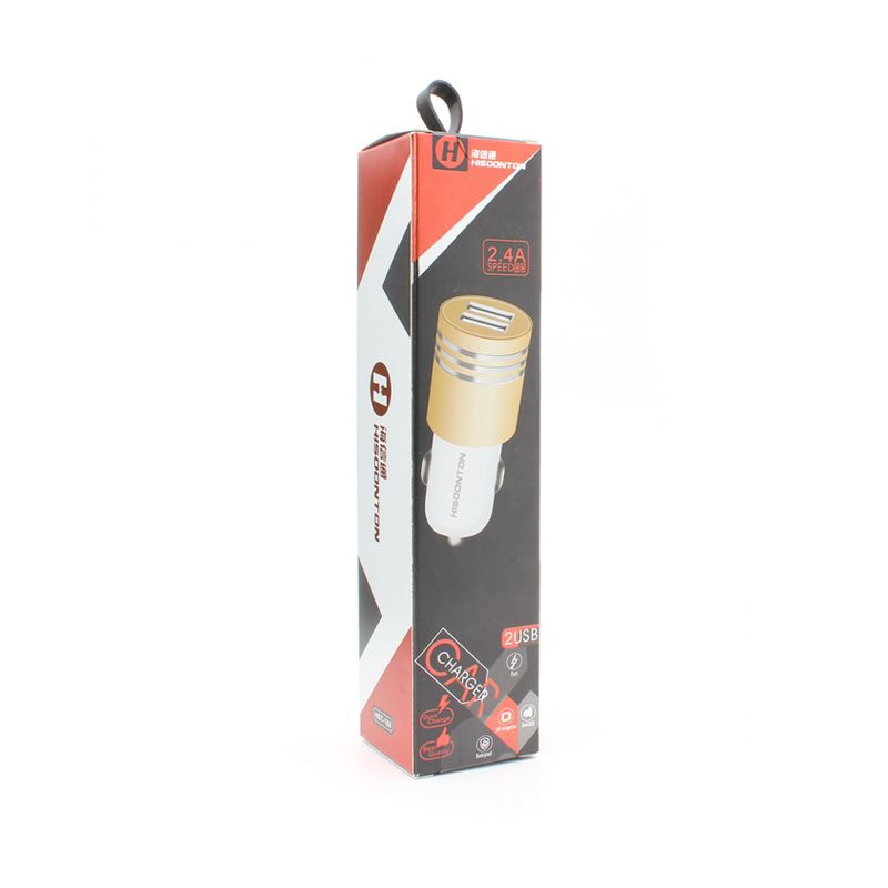 Auto punjac Hisoonton HST-188 dual USB 2.4A beli