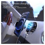 Auto punjac iPhone 12 magnetic 15W crni - Slika 9