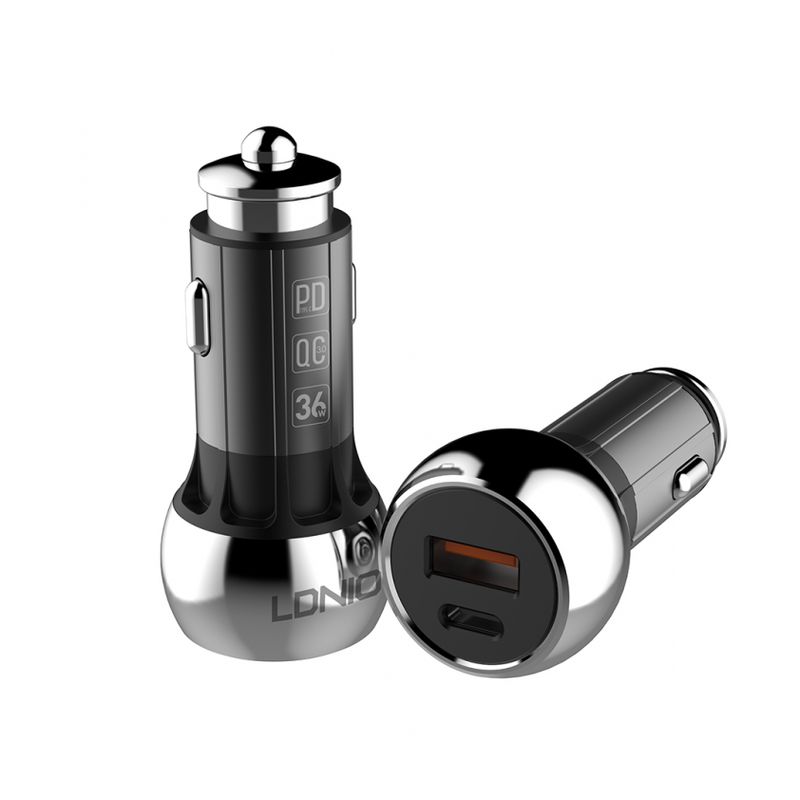 Auto punjac LDNIO C1 PD+QC3.0 3A iPhone lightning