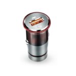 Auto punjac LDNIO C304Q Quick Charger 3.0 USB 5V 3.0A sa iPhone lightning kablom crveni - Slika 2