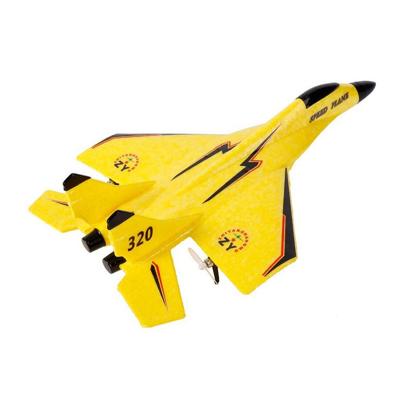 Avion od stiropora sa dzojstikom MIG-530 zuti