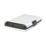Back up baterija novcanik 2500 mAh bela